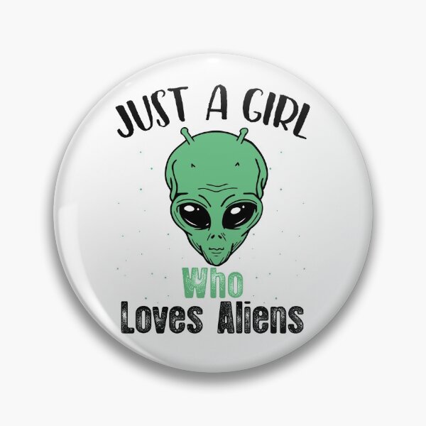 Item preview, Just a Girl Who Loves Aliens designed and sold by autlu.