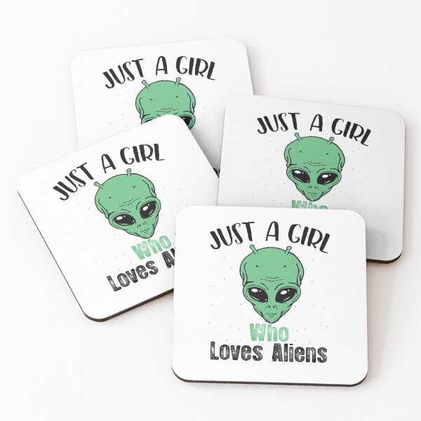 Item preview, Just a Girl Who Loves Aliens designed and sold by autlu.