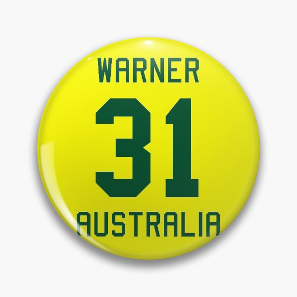 Item preview, David Warner | 31 | Australian Cricket Jersey designed and sold by CHAMPION WARRIOR.