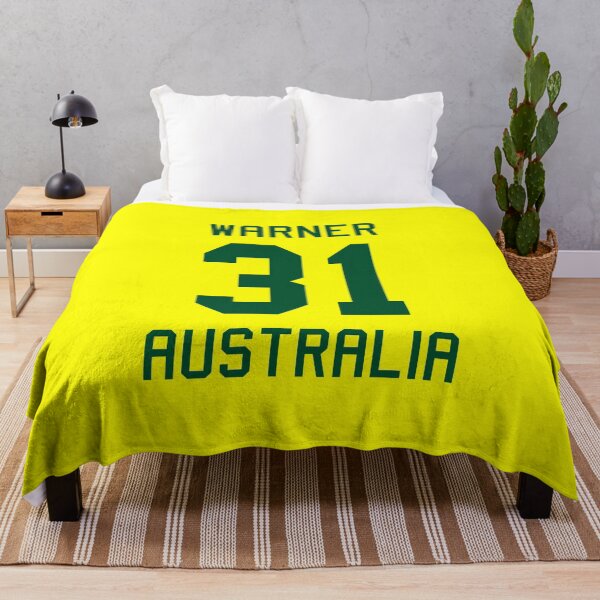 Item preview, David Warner | 31 | Australian Cricket Jersey designed and sold by CHAMPION WARRIOR.