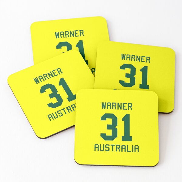 Item preview, David Warner | 31 | Australian Cricket Jersey designed and sold by CHAMPION WARRIOR.