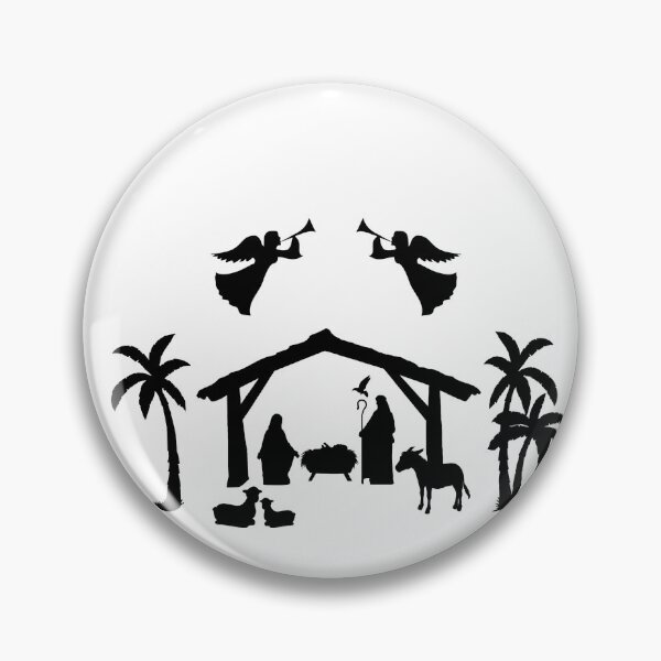 Item preview, Nativity Silhouette	 designed and sold by MarketVisionAV.