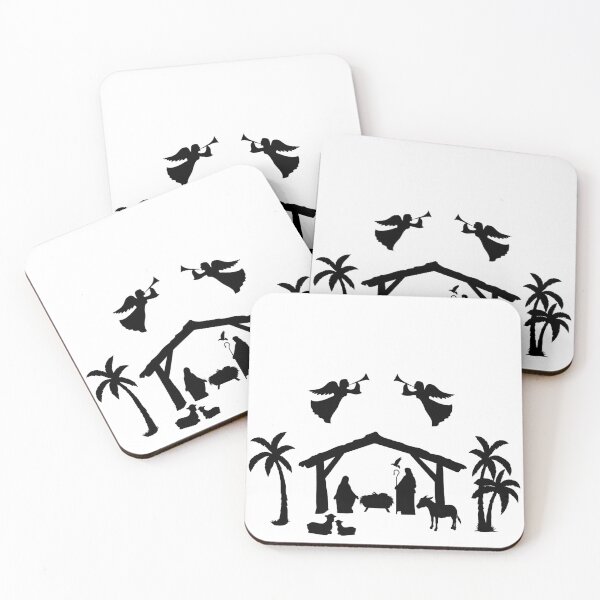 Item preview, Nativity Silhouette	 designed and sold by MarketVisionAV.