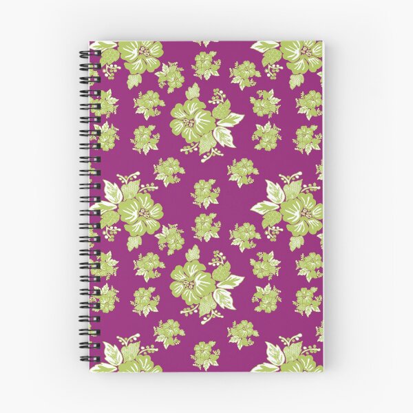 Item preview, Seamless Lime Zest Floral Patterns on Boudoir red. designed and sold by Delali  Kudjordji.