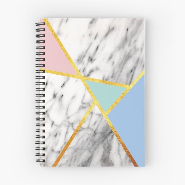 Item preview, Geometric marble print, color blocking pastels designed and sold by ColorsHappiness.