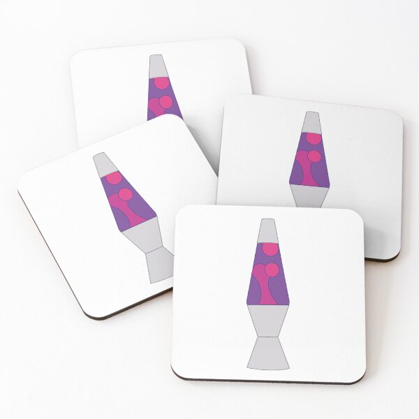 Item preview, Lava lamp pink grey purple  designed and sold by MollyJaneArt.