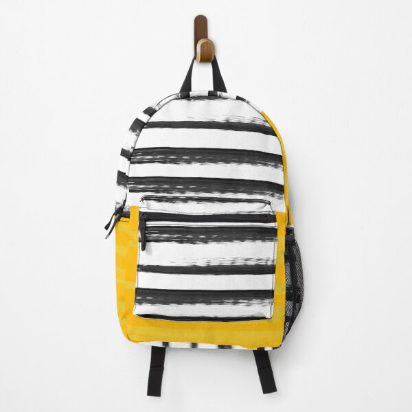 Item preview, Pattern Yellow Black Stripes designed and sold by PlusAdore.
