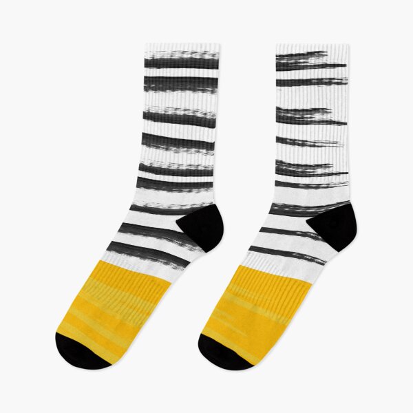 Item preview, Pattern Yellow Black Stripes designed and sold by PlusAdore.