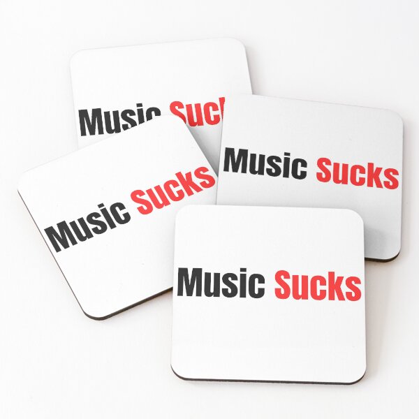 Item preview, Music Sucks  designed and sold by The Full Cart.