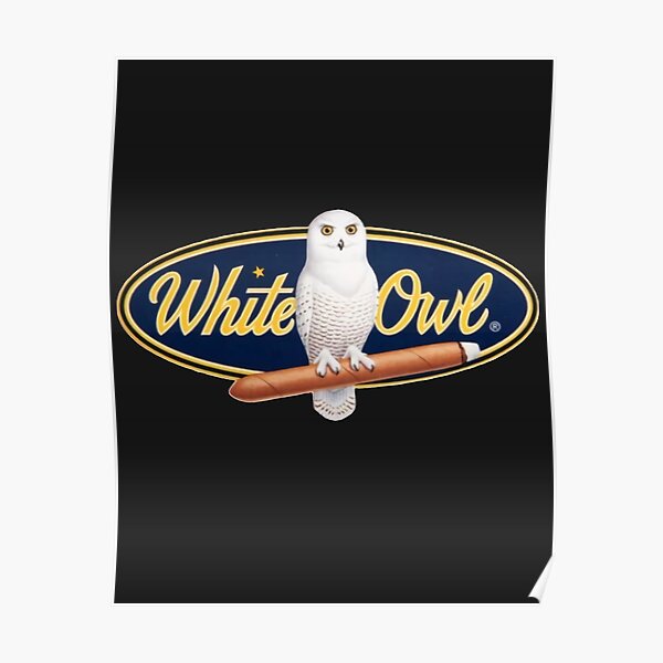 White Owl Cigar Logo" Poster for Sale by