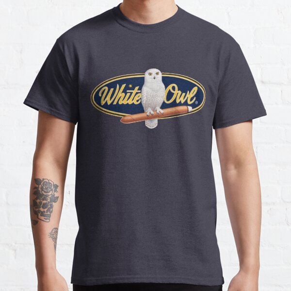 White owl t shirt Clearance