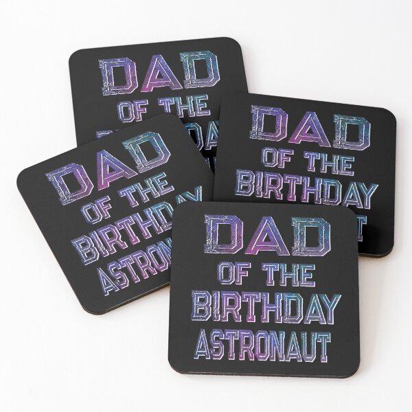 Item preview, Dad Of The Birthday Astronaut Boy And Girl Space Theme graphic designed and sold by Grabitees.