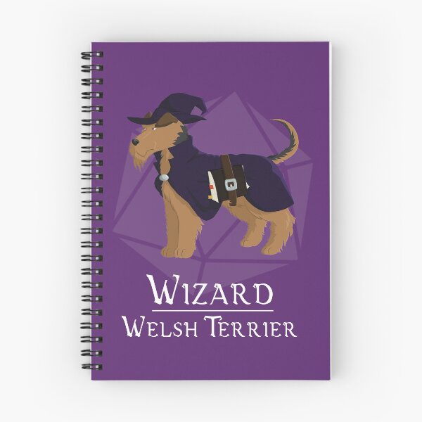 Item preview, Wizard Welsh Terrier designed and sold by Celestirus.