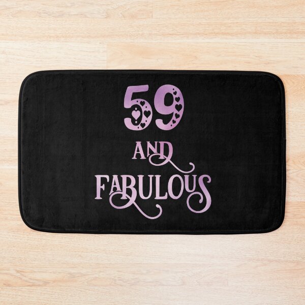 Item preview, Women 59 Years Old And Fabulous 59th Birthday Party design designed and sold by Grabitees.