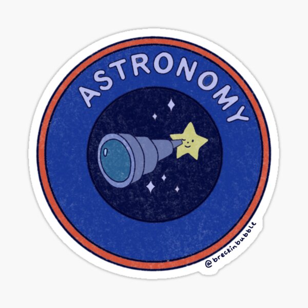 Astronomy Badge Sticker