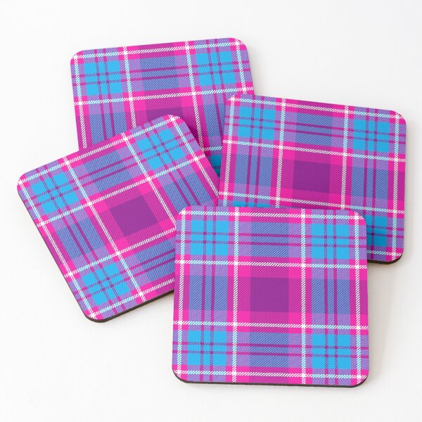 Item preview, Winter Berry | Hot Pink | Cute Tartan designed and sold by cutetartanshop.