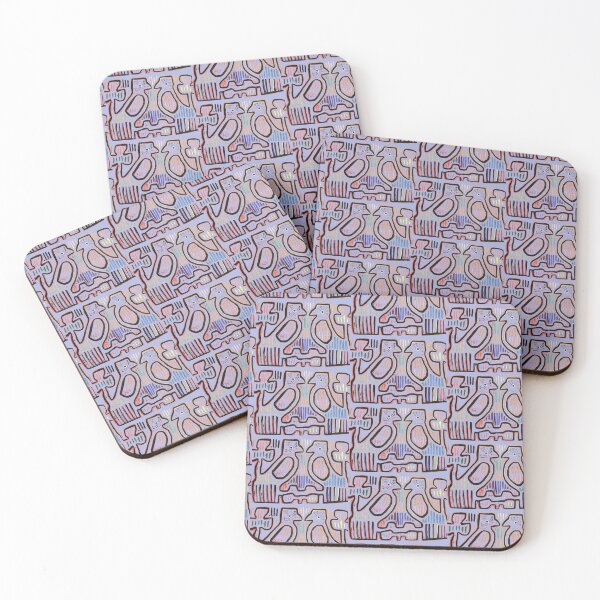 Item preview, Mola Embroidery Print, Reverse Applique designed and sold by ZenArt-Fern.