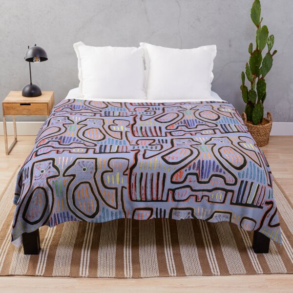 Item preview, Mola Embroidery Print, Reverse Applique designed and sold by ZenArt-Fern.