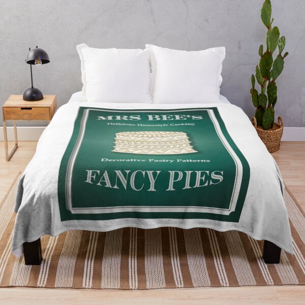 Item preview, Mrs Bee's Fancy Pies Vintage Style Poster for the Pie Lover designed and sold by Karen McFarland.