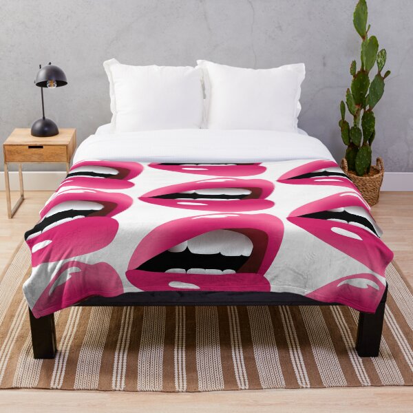 Artikelvorschau, Leuchtend rosa Lippen entworfen und verkauft von enchantedlove.