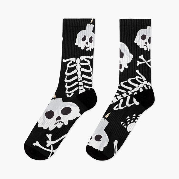 Item preview, Halloween Skeleton Skull Bones Pattern designed and sold by idovedesign.