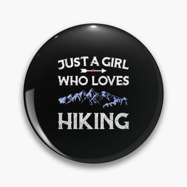 Item preview, Just a Girl Who Loves Hiking designed and sold by autlu.