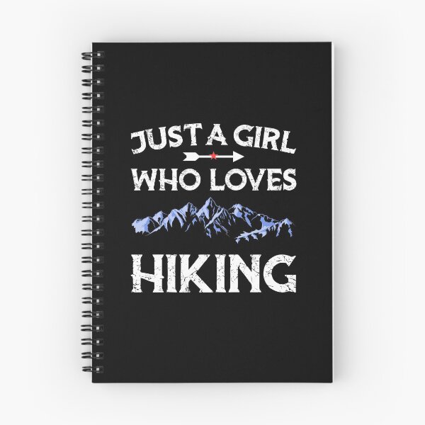 Item preview, Just a Girl Who Loves Hiking designed and sold by autlu.