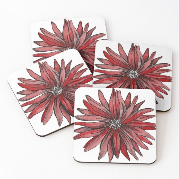 Item preview, Red flower  designed and sold by emilykontos.