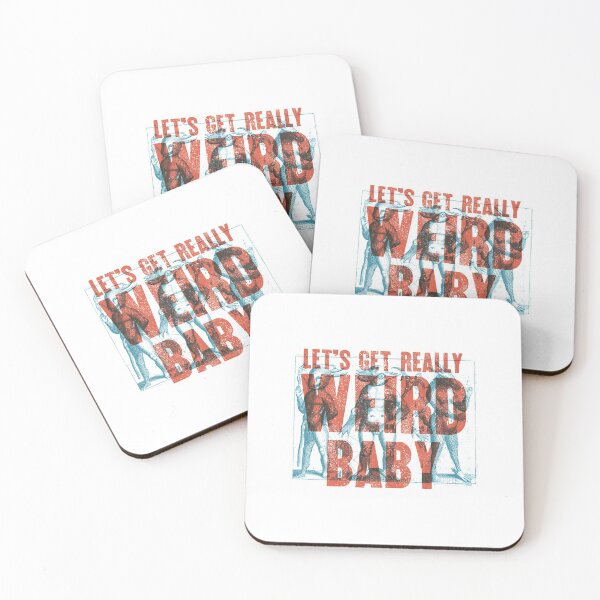 Item preview, Lets Get Really Weird Baby Demons Monsters  designed and sold by BourbonMania.