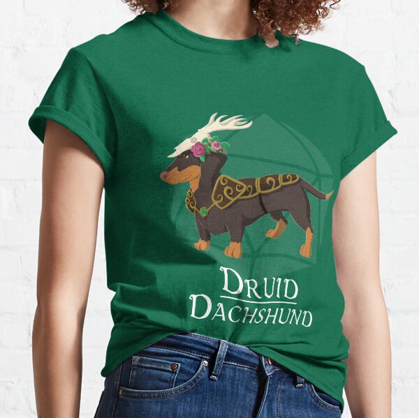 Druid Dachshund Classic T-Shirt