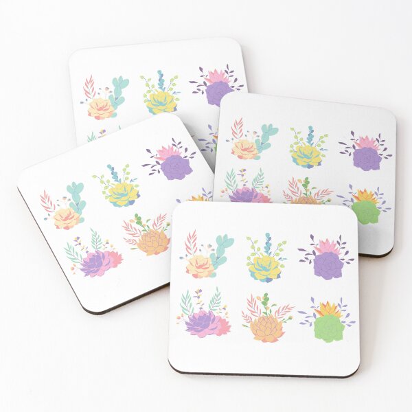 Item preview, Pastel Succulent Pack designed and sold by Mavy-liz.