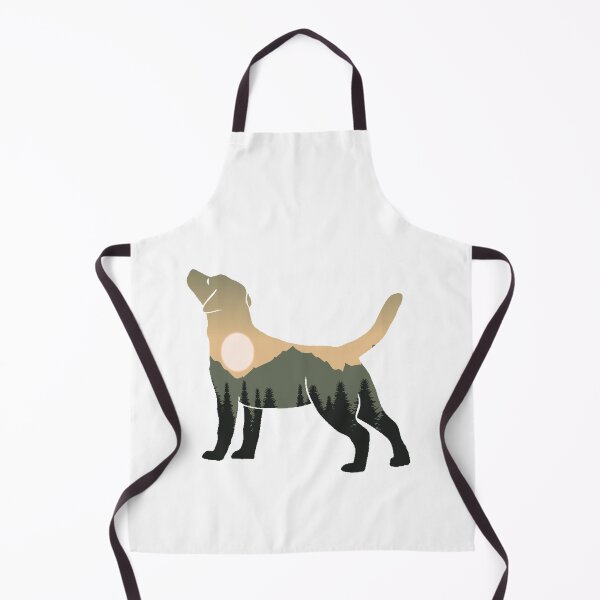 Item preview, labrador retriever dog forest mountain sunset gift designed and sold by alaechamlal.