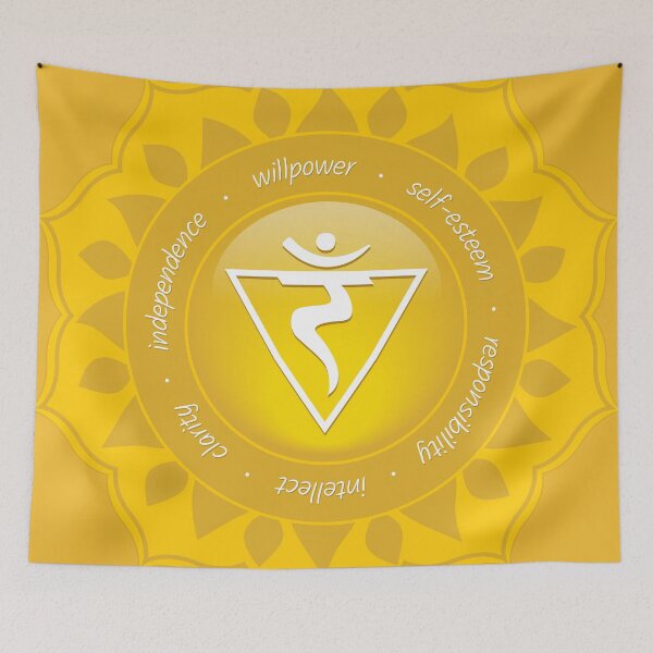 Item preview, Solar Plexus Mandala - 53 YYBG designed and sold by chakraplaza.