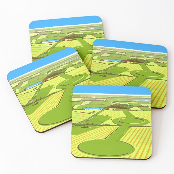 Item preview, Thornborough Henges designed and sold by Richard O'Neill Art.