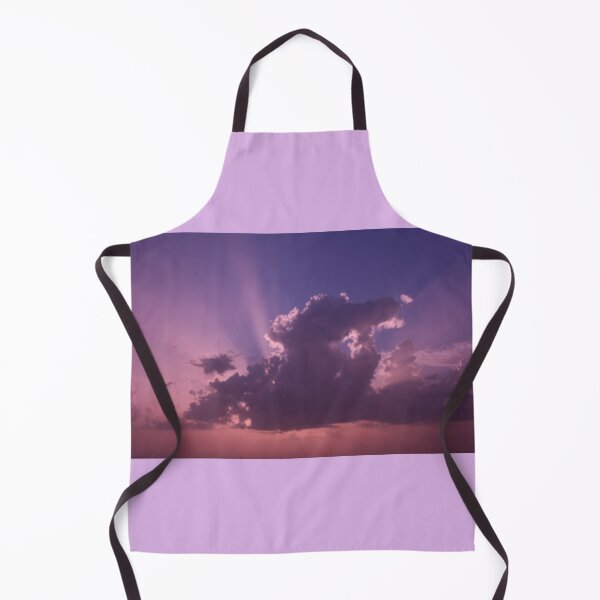 Item preview, Purple sunrays coming through clouds designed and sold by Evelynsphoto.