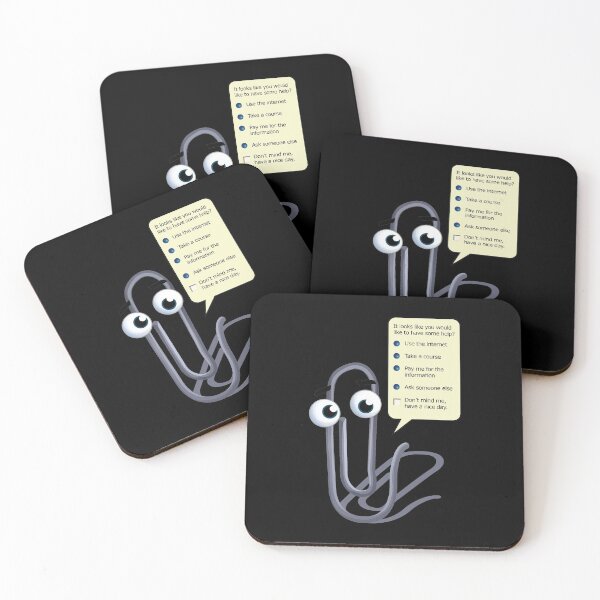 Item preview, Clippy designed and sold by Mansemat & Moloch.