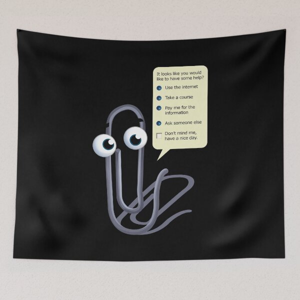 Item preview, Clippy designed and sold by Mansemat & Moloch.