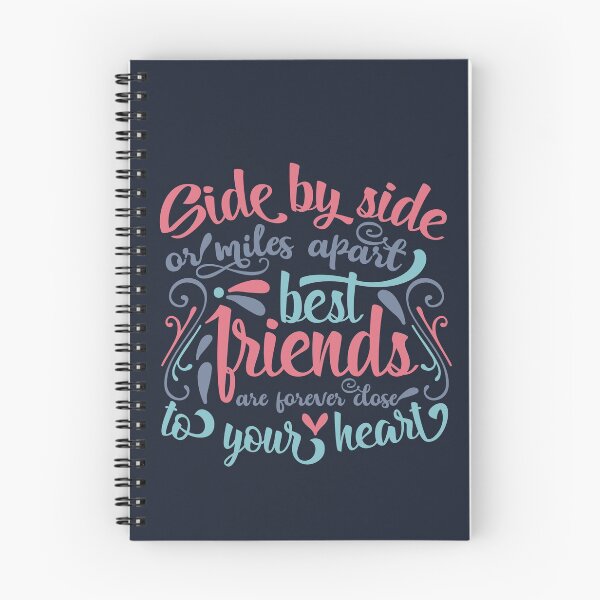 Item preview, Side by side or miles apart best friends are forever close to your heart designed and sold by UniqueStylistic.