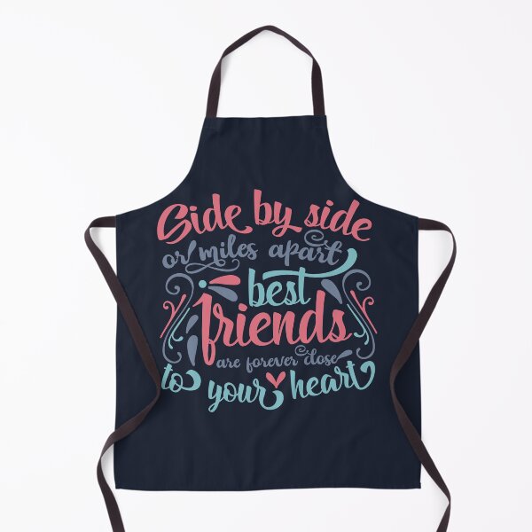 Item preview, Side by side or miles apart best friends are forever close to your heart designed and sold by UniqueStylistic.