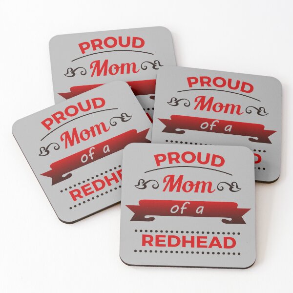 Item preview, Funny Proud Mom Of A Redhead Red Hair Ginger Girl designed and sold by TopTeeShop.