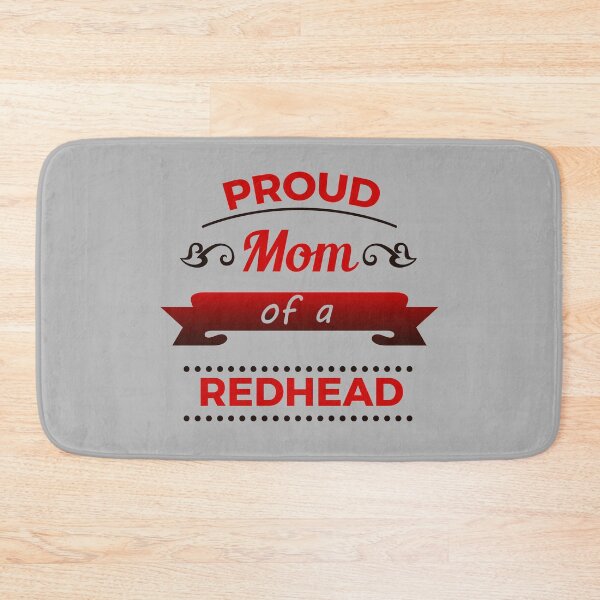 Item preview, Funny Proud Mom Of A Redhead Red Hair Ginger Girl designed and sold by TopTeeShop.