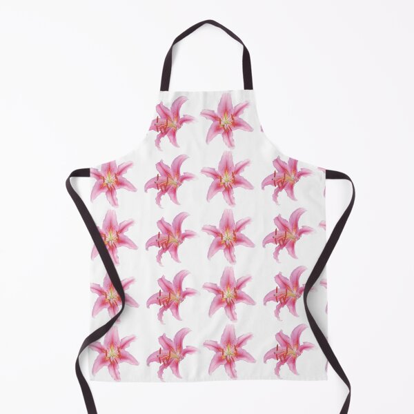 Item preview, Pretty Lilium flower lily pattern pink clear designed and sold by NiceThing-com.