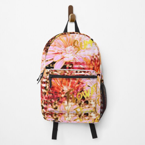 Item preview, Flower Power Summertime striped floral design  designed and sold by GittaG74.