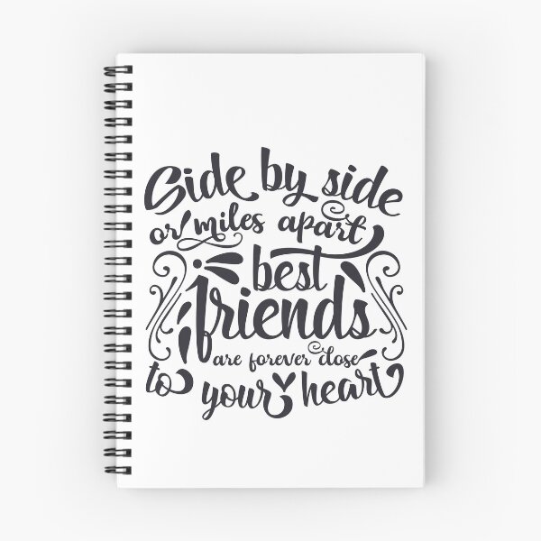 Item preview, Side by side or miles apart best friends are forever close to your heart designed and sold by UniqueStylistic.