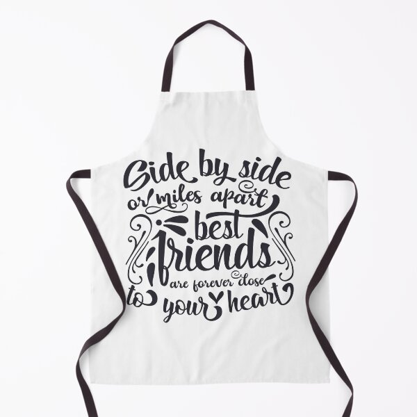 Item preview, Side by side or miles apart best friends are forever close to your heart designed and sold by UniqueStylistic.