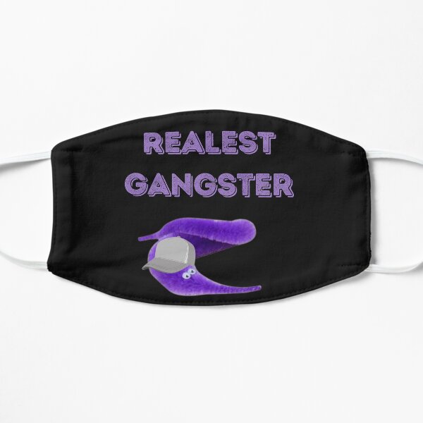 Realest Gangster Worm on a String Flat Mask