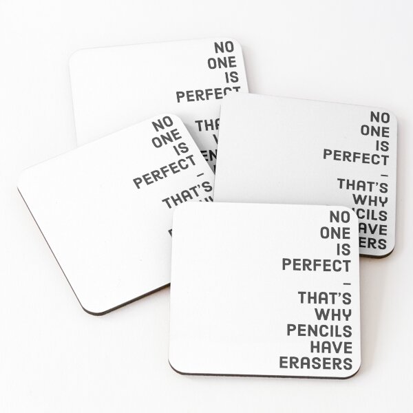 Item preview, No one is perfect designed and sold by HeffDesigns.