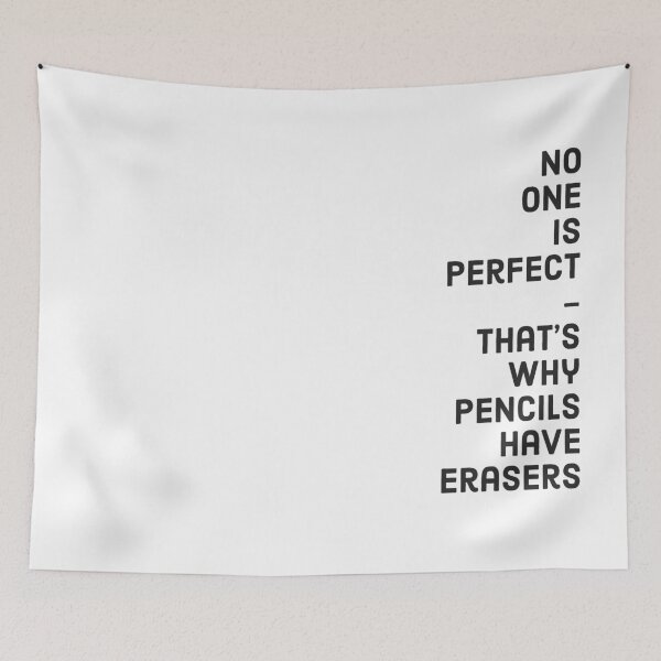 Item preview, No one is perfect designed and sold by HeffDesigns.