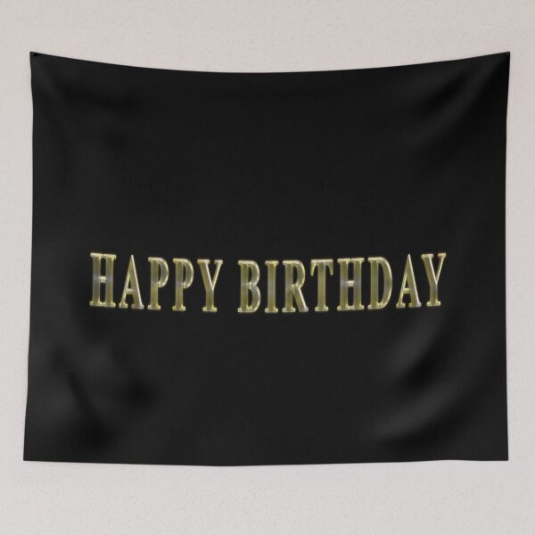 Item preview, Happy birthday gold Men  Women gift for him designed and sold by Galina Kostyaeva.