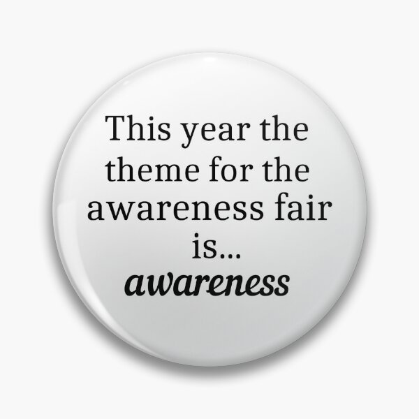 Item preview, This year the theme for the awareness fair is awareness designed and sold by eltonjuan.